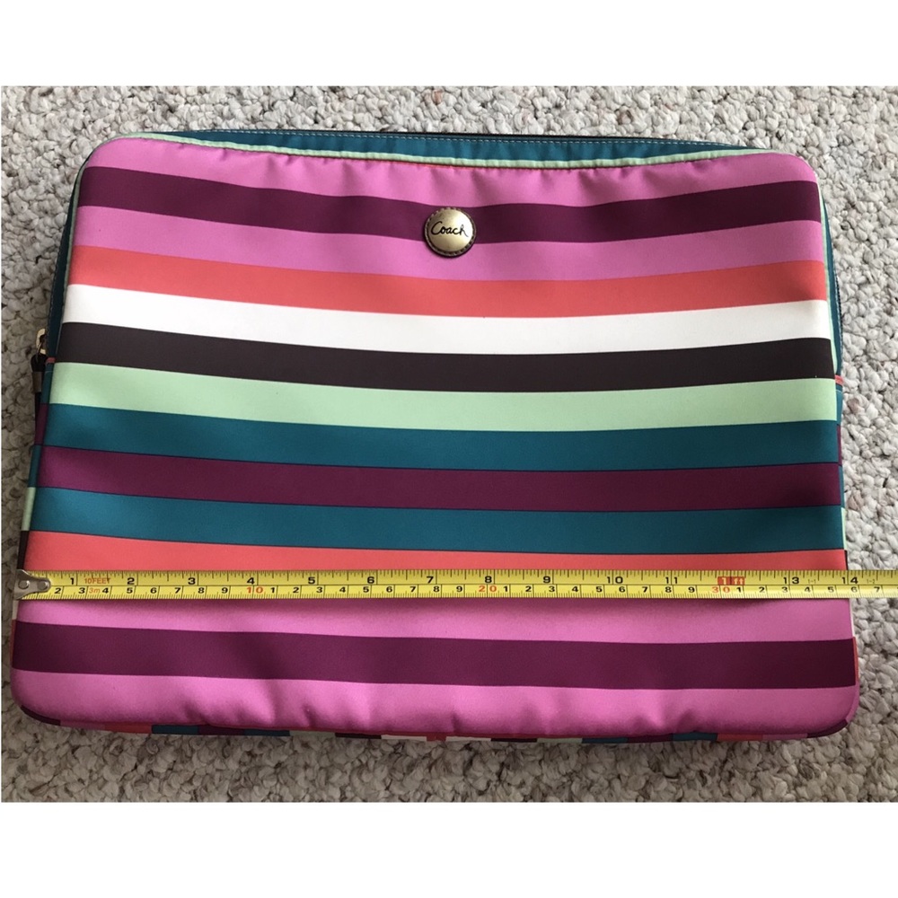 Coach laptop case